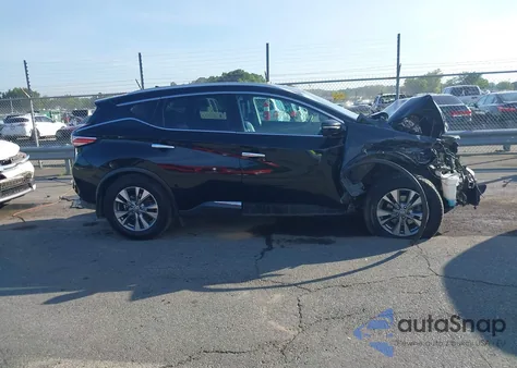 2015 Nissan Murano Sl from USA, damaged, VIN 5N1AZ2MG8FN249411